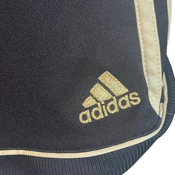 Adidas Shorts Womens Medium Black Gold Athletic Clima 365 Pull On - Picture 5 of 11